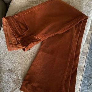 Corduroy bootcut pants